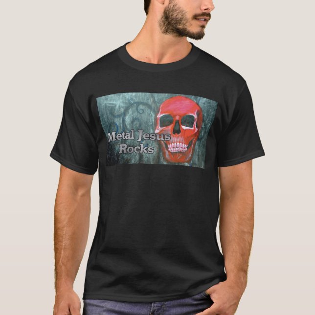 T-shirt Roches de Jésus en métal (Devant)