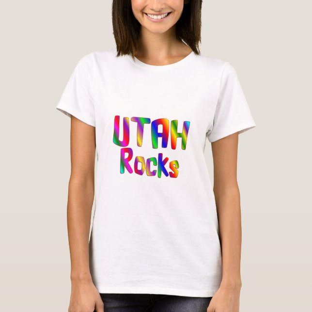 T-shirt Roches de l'Utah (Devant)