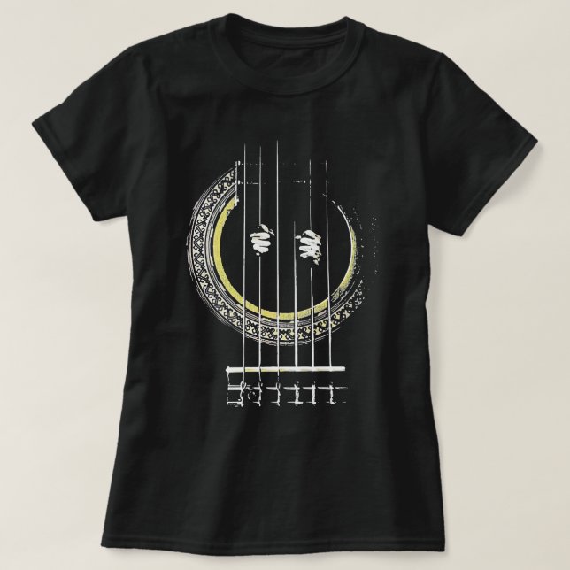 T-shirt ? Roches de métadonnées - Impression blanche en dé (Design devant)