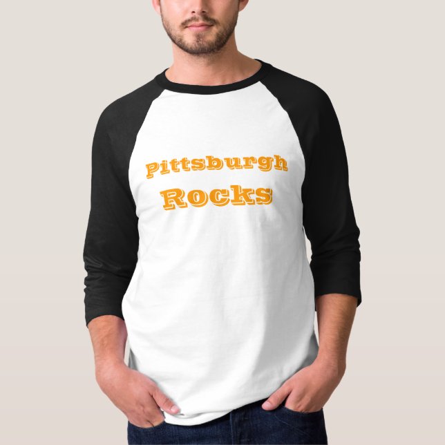 T-shirt Roches de Pittsburgh (Devant)