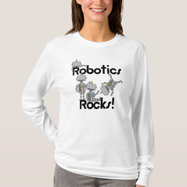 T-shirt Roches de robotique (Devant)