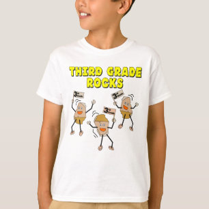 T-shirt Roches de troisième année