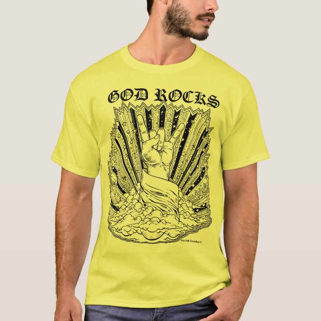 T-SHIRT ROCHES D'UN DIEU (Devant)