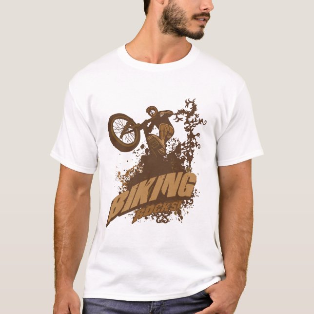 T-shirt Roches faisantes du vélo ! (Devant)