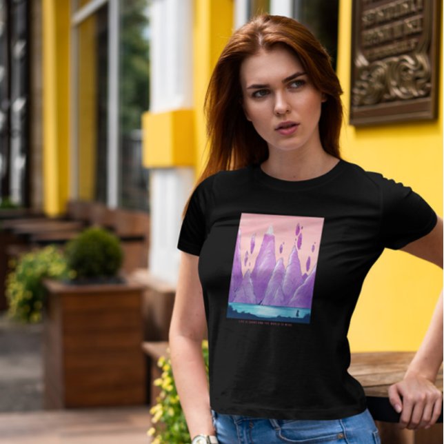 T-shirt Roches flottantes Paysage Imaginaire (Créateur téléchargé)