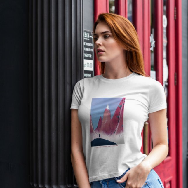 T-shirt Roches géantes Paysage Imaginaire (Créateur téléchargé)