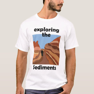 T-shirt Roches Sédimentaires Exploration Des Sédiments Ran