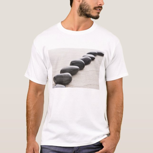 T-shirt Roches sur le sable (Devant)