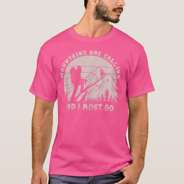T-shirt Rock And Mountain Climbing For Outdoor Lovers (Devant)
