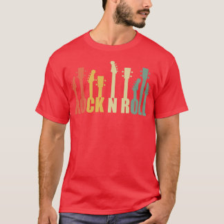 T-shirt Rock and Roll Guitars Acoustic Guitars musician Ro