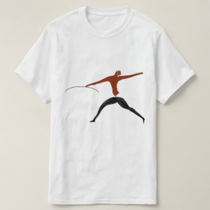 T-shirt Rock Art ancien - Ancien chasseur guerrier