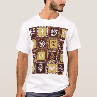 T-shirt Rock Art Imitation : Motif Vintage.