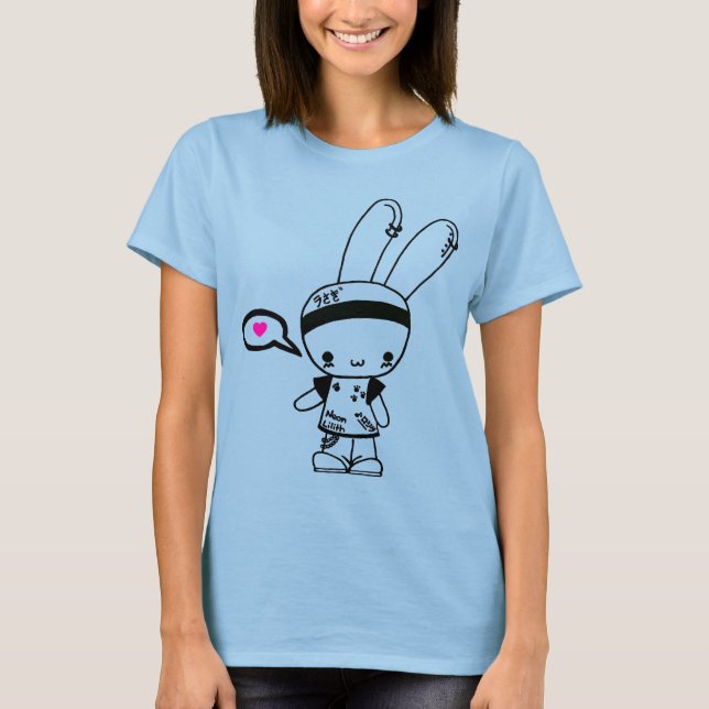 T-shirt Rock Bunny (Devant)
