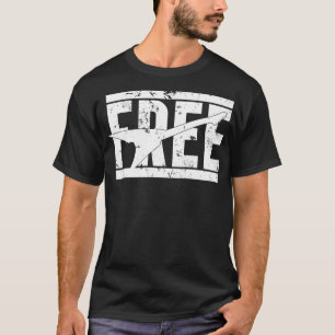 T-shirt Rock classique gratuitBlanc
