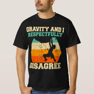 T-shirt Rock Climber Bouldering Vintage Retro Rock Climbin