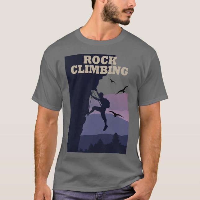 T-SHIRT ROCK CLIMBING (Devant)