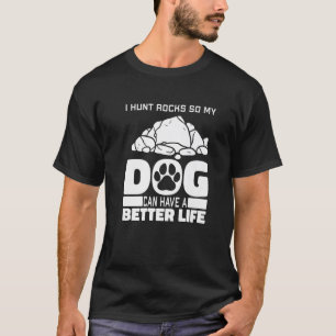 T-shirt Rock Collecte de chiens géologie - Géologue Rock H
