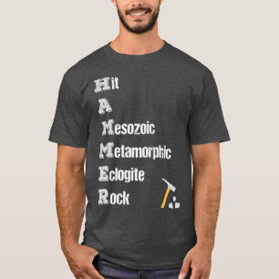 T-shirt Rock Collector Géologue Outils Rock Hound Hammer d