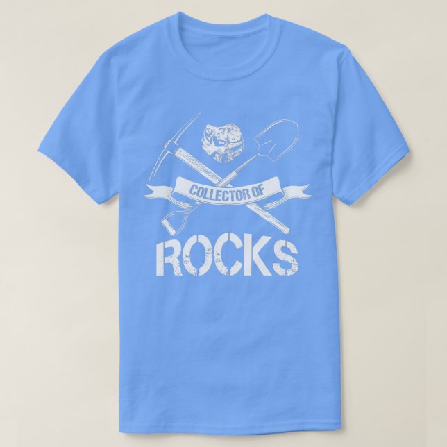T-shirt Rock Collector Pierre Minéral Géologie Géologue Tr (Design devant)