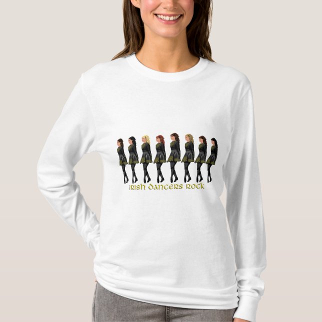 T-shirt Rock danseur irlandais (Devant)