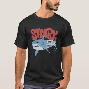 T-shirt Rock Dolphin Une Grande Semaine Pour Un Requin Pou