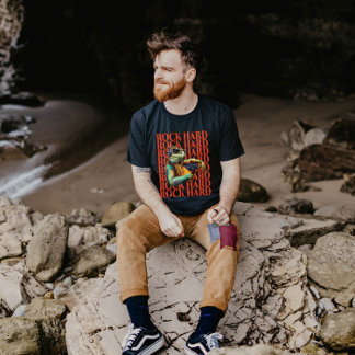 T-shirt Rock dur