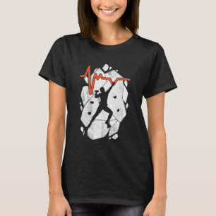 T-shirt Rock Escalade Climber Mountains Bouldering