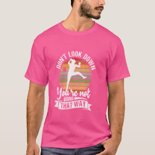 T-shirt Rock Escalade Extérieur Aventure Climber Ne regard