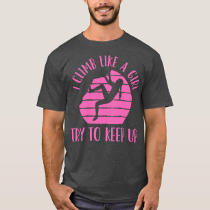T-shirt Rock Escalade Rock Climber Bouldering 1