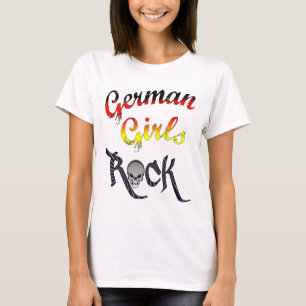T-shirt Rock filles allemandes