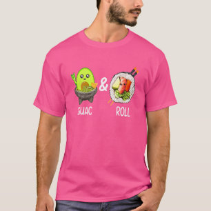 T-shirt Rock Guac Et Roll Music Guacamole Avocado Sushi V