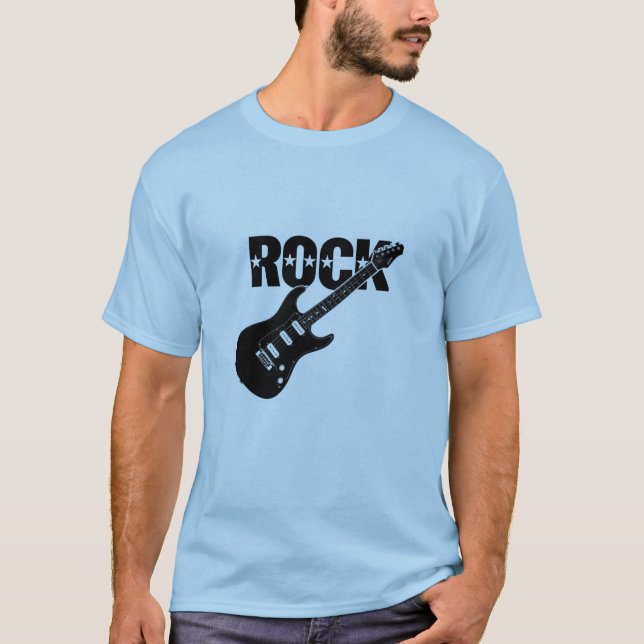 T-shirt Rock Guitar Legend (Devant)