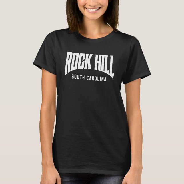T-shirt Rock Hill Caroline du Sud (Devant)