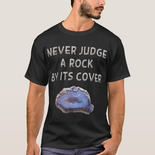 T-shirt Rock Hound Geode Funny Géologie Pour Rock Collecto (Devant)