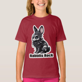 T-shirt Rock lapin