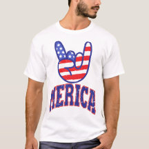 Rock Merica Drôle I Love America 4 Juillet