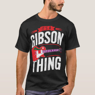 T-shirt Rock Music Lover Tee - Gibson Inspiré Design