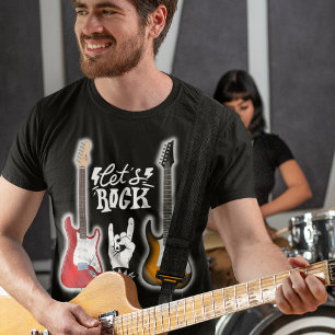 T-shirt Rock ! Musique rock guitare électrique Métal lourd