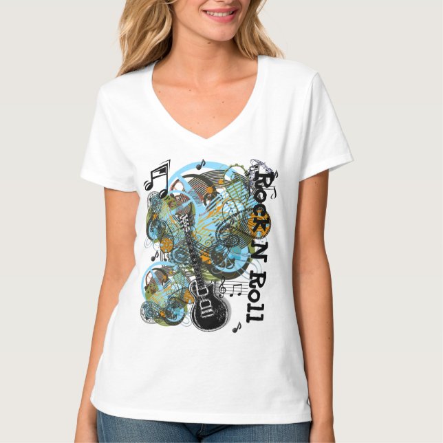 T-shirt Rock N Roll (Devant)