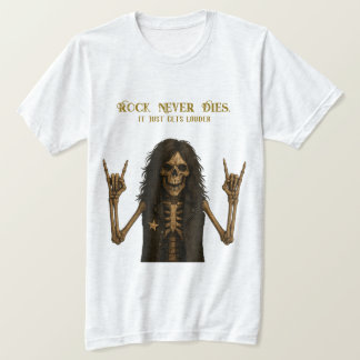 T-shirt Rock Never Moues | Rock & Metal