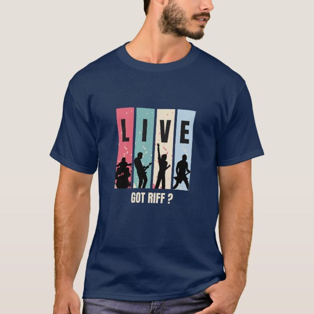 T-shirt Rock Out (Devant)