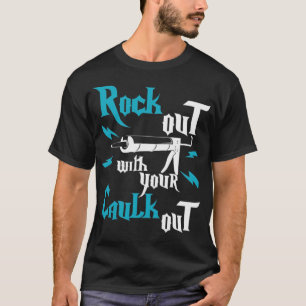 T-shirt Rock Out With Your Caulk Out Funny rainbow anniver