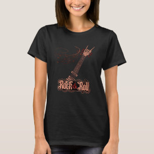 T-shirt Rock & Roll Guitare Devil's Salute Rocker Concert