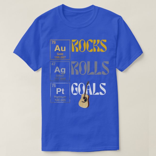 T-shirt Rock & Roll Guitare Shredder, Drôle cadeau de scie (Design devant)