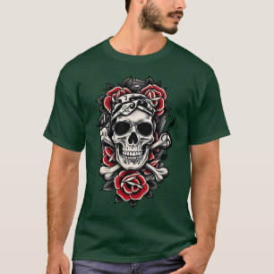 T-shirt Rock & Roll Ink : Gras et Edgy Designs