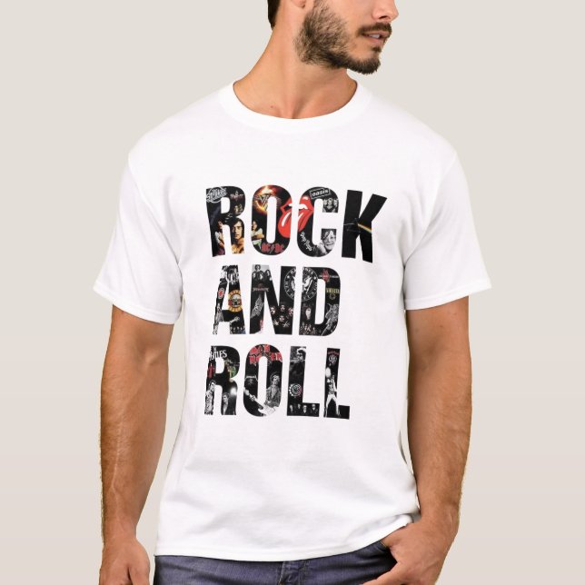 T-shirt Rock & Roll Legends (Devant)
