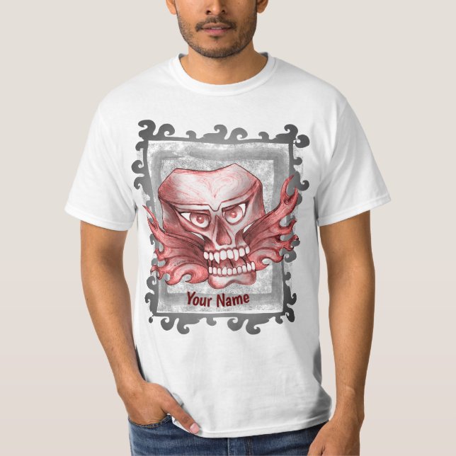 T-shirt Rock Skull (Devant)