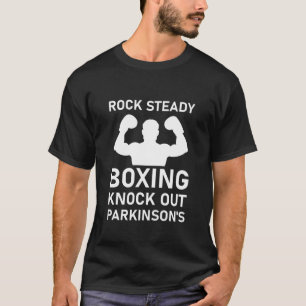 T-shirt Rock Steady Boxing Knock out Parkinson's
