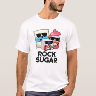 T-shirt Rock sucre amusant de nourriture Pun
