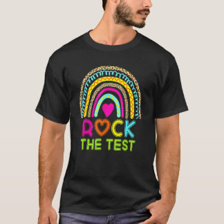 T-shirt Rock The Test Day Teacher Student Testing Day